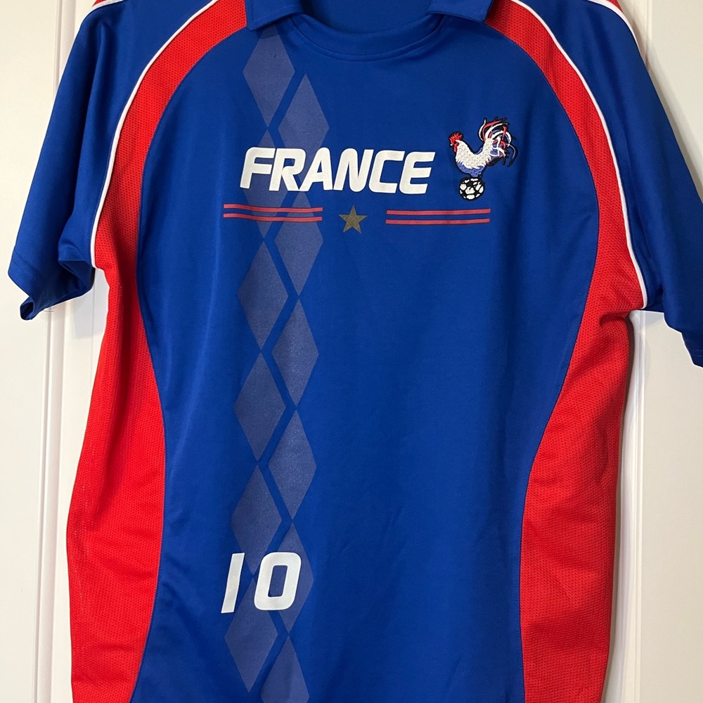 Vtg France Soccer Jersey Men’s M